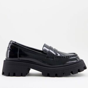 BASOS DESIGN Mulled Chunky Loafer Black